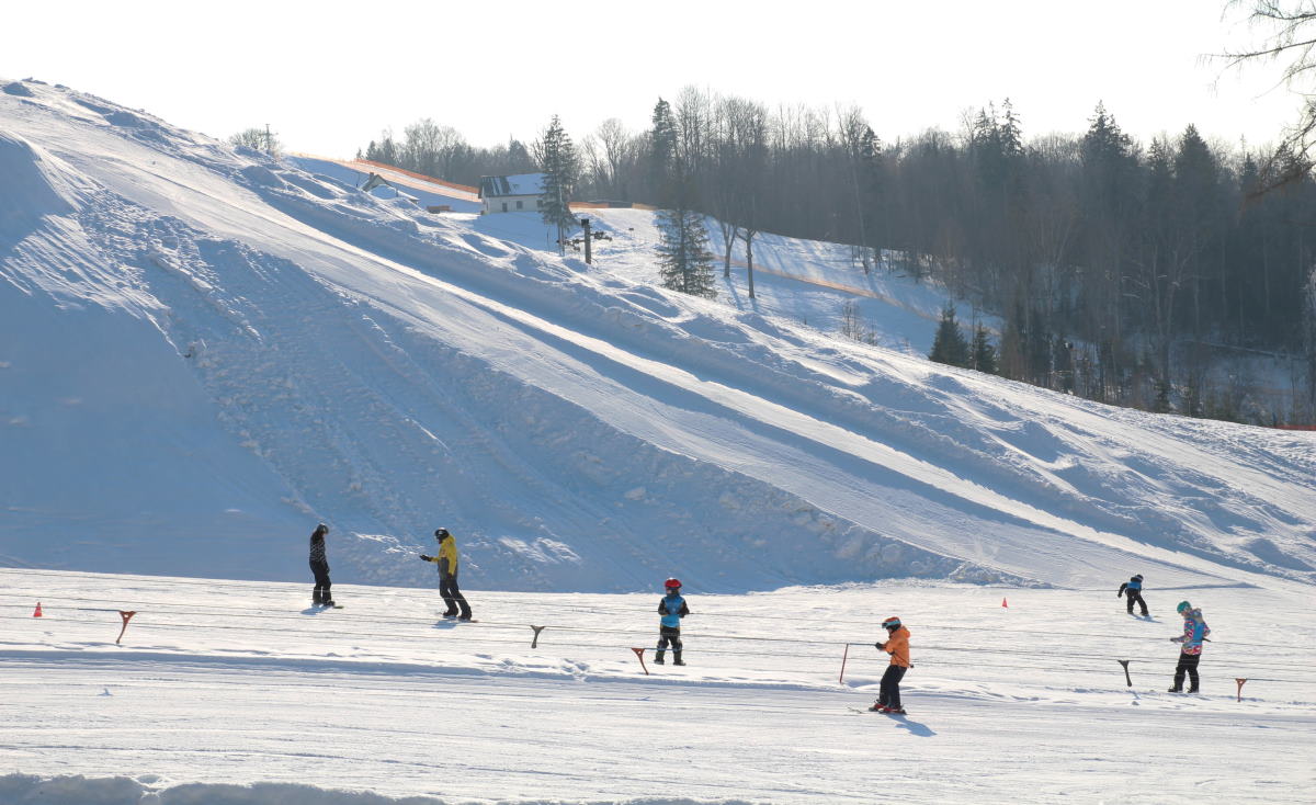 Downhill skiing in Latvia