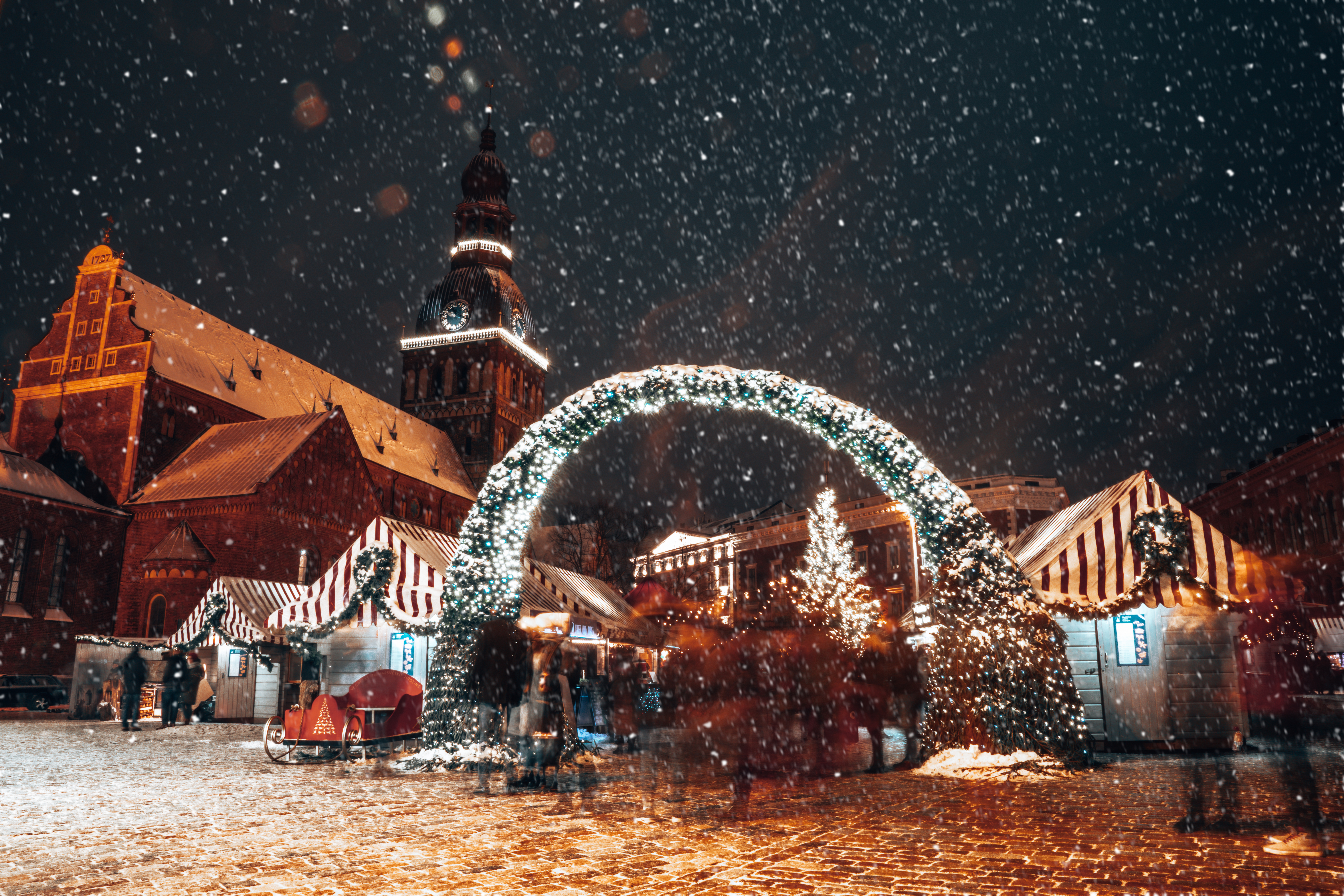 Рождественская ярмарка в Риге