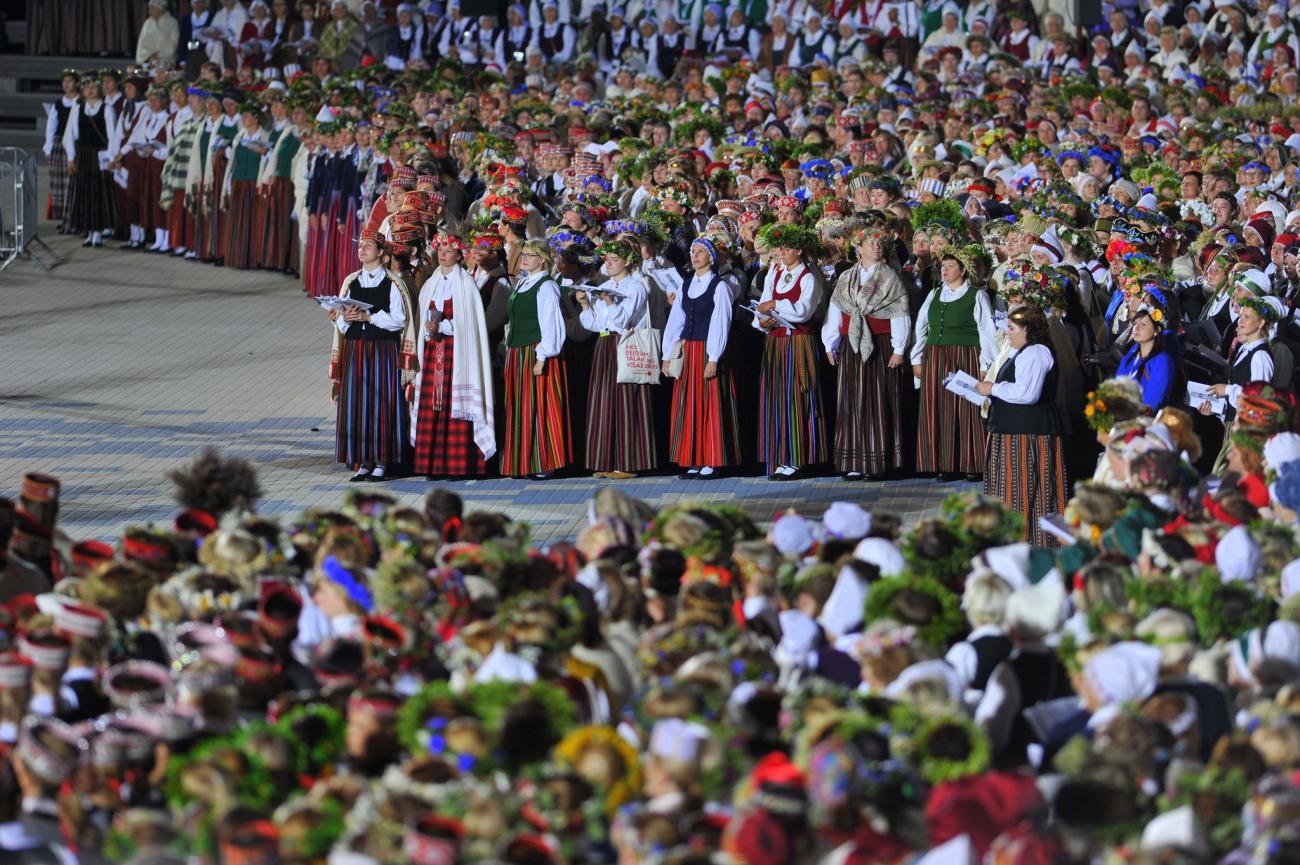 Nationwide Latvian Song and Dance Festival latvia.travel